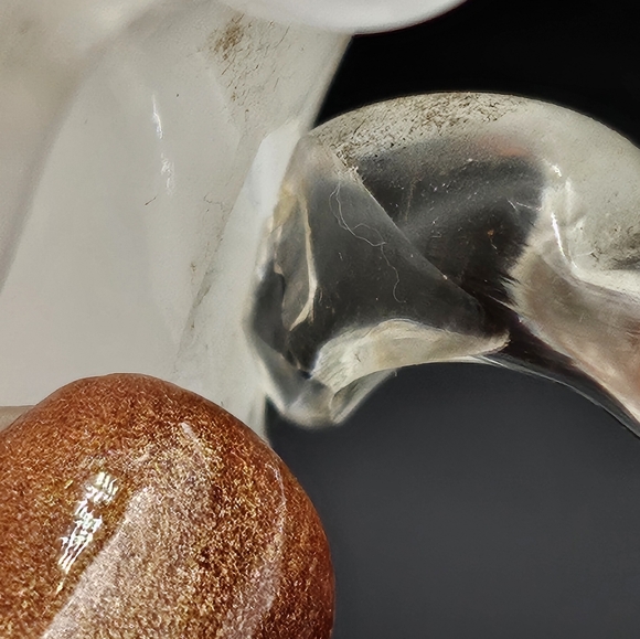 VTG FENTON MOONSTONE OPALESCENT MILK GLASS COIN DOT PITCHER VASE W/ HANDLE READ - Picture 5 of 7